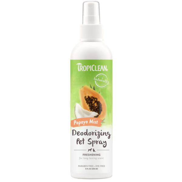 TropiClean - Deodorizing Spray Papaya Mist 8 oz (old)