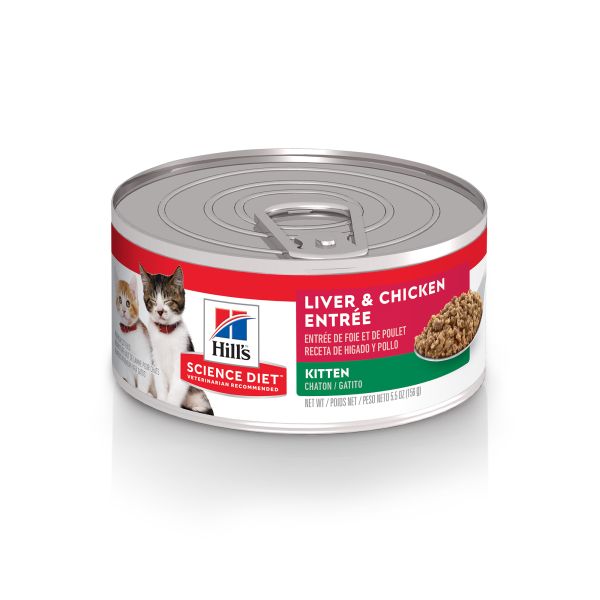 Hill&#39;s Science Diet - Liver &amp; Chicken Entree Kitten 5.5 oz