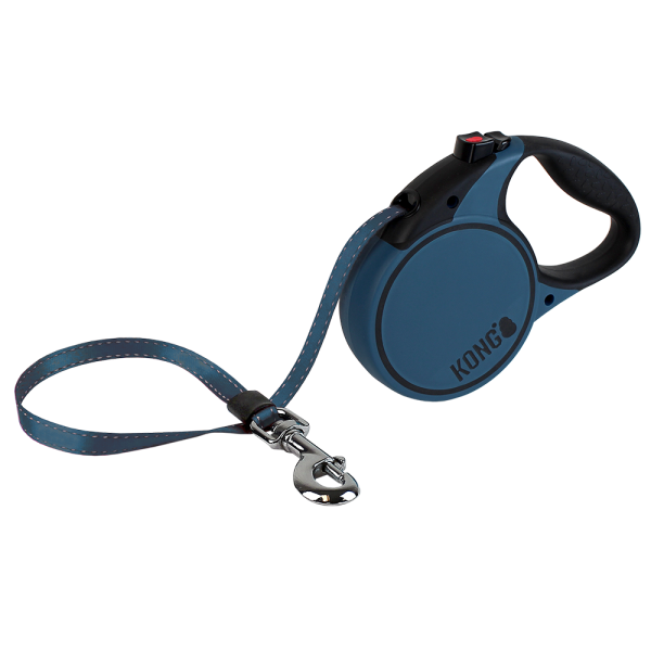 Kong - Retractable Leash Terrain Blue Large (up to 110lb)