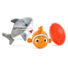 Patchwork - Prickles Great White with Fish 6&quot;