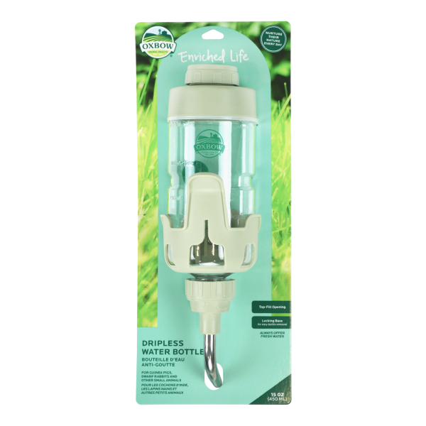 Oxbow - Dripless Water Bottle 15oz/450ml Light Green