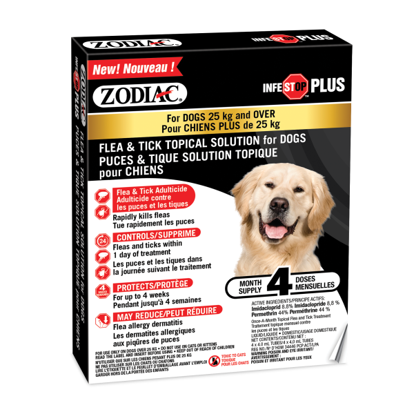 Zodiac - Infestop Plus Dogs (Flea &amp; Tick) Over 25kg