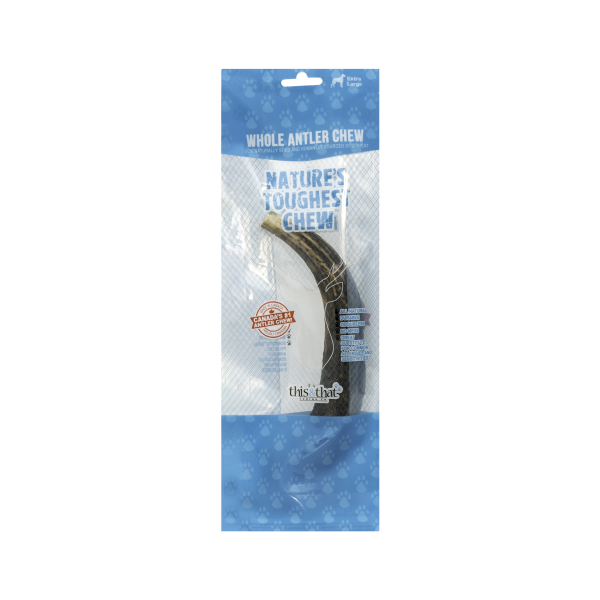 This &amp; That - Whole Antler Chew X-Large 9.5&quot;