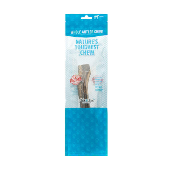 This &amp; That - Whole Antler Chew Jumbo 10.5&quot;