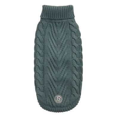 GF PET - Chalet Sweater Sage  Medium