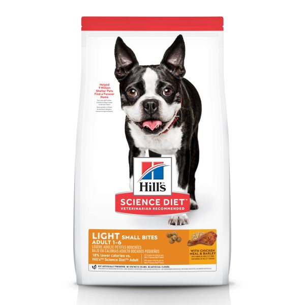 Hill&#39;s Science Diet - Adult Light Small Bites Chicken Meal Dog 15lb