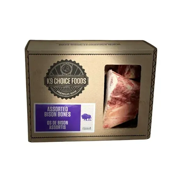 K9 Choice - Assorted Bison Bones 1.36KG