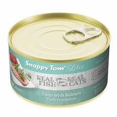 Snappy Tom - Lites Tuna with Salmon 156g Cat