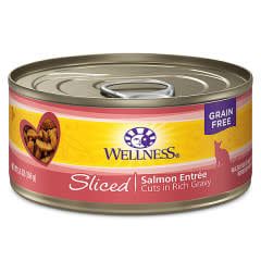 Wellness - Sliced Salmon Entree Cuts in Gravy Cat 5.5oz