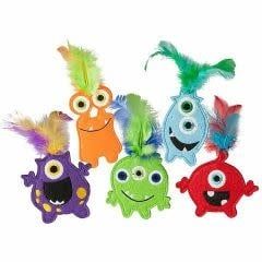 Multipet - Monsters w/ Catnip 6&quot; Cat