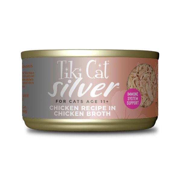Tiki Cat - Silver 11+ Chicken in Chicken Broth 2.4 oz