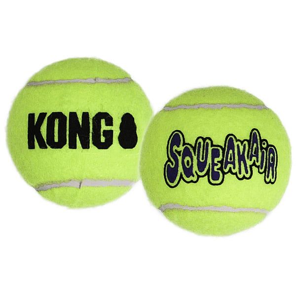 Kong - Squeaker Tennis Ball Med (3pk)