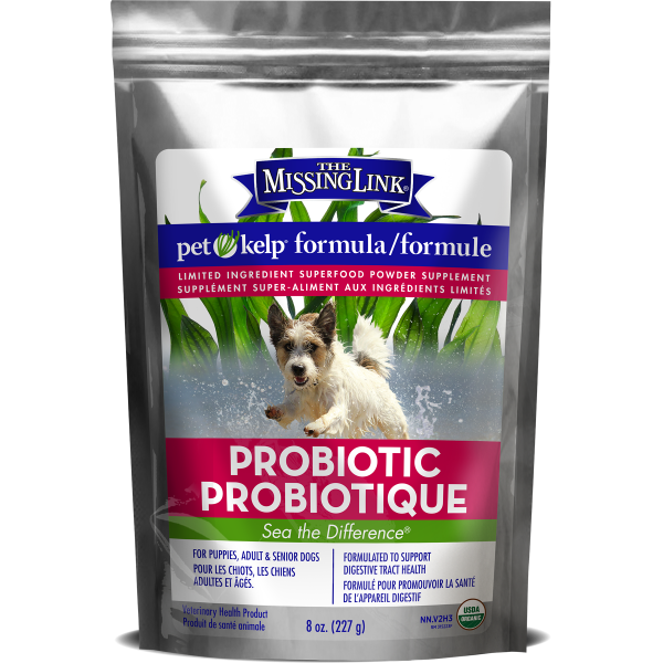The Missing Link - Dog Pet Kelp Organic Formula Probiotic 8 oz