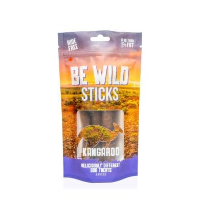 This &amp; That - Be Wild Exotic Sticks Kangaroo 100g 6ct