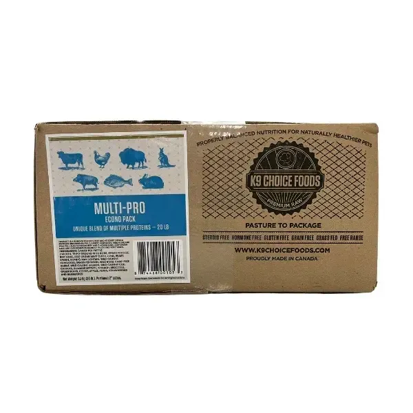 K9 Choice - Multi-Pro Econo Pack 20LB