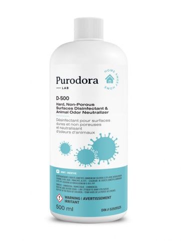 Purodora - (D-500) Animal Odor Neutralizer &amp; Disinfectant (Floor Cleaner) 473ml