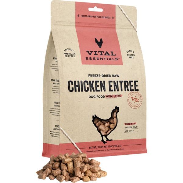 Vital Essentials - FD Raw Chicken Entree Mini Nibs 14oz Dog
