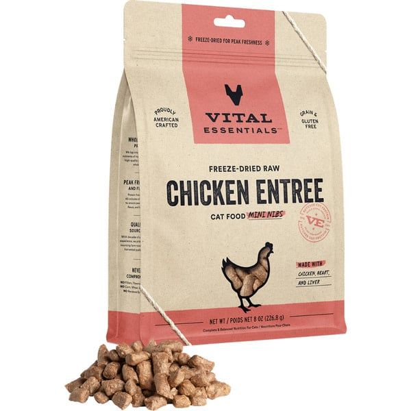Vital Essentials - FD Raw Chicken Mini Nibs 8oz Cat