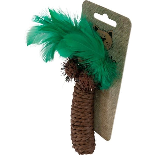 Amazing Pet - Coconut Tree w/ Feather Cat