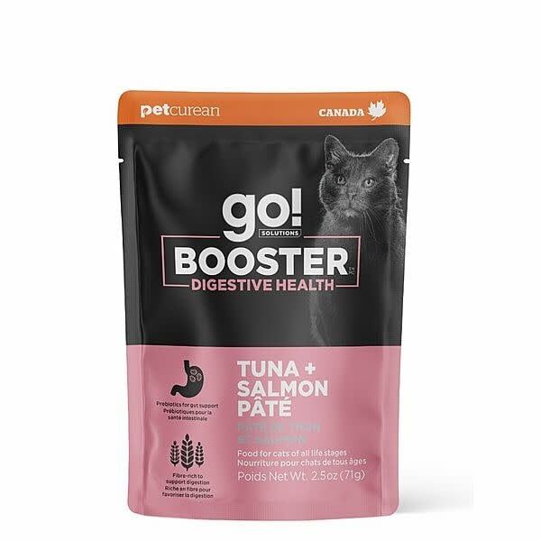 GO! - Booster Digestive Health Tuna &amp; Salmon Pate 2.5oz Cat
