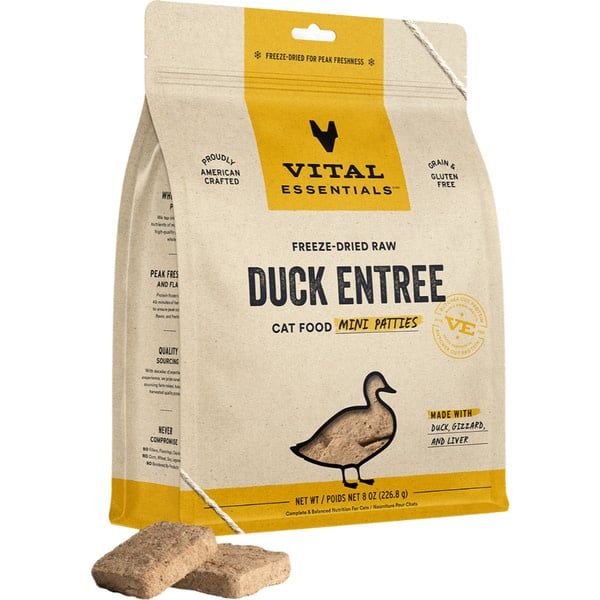 Vital Essentials - FD Raw Duck Mini Patties 8oz Cat