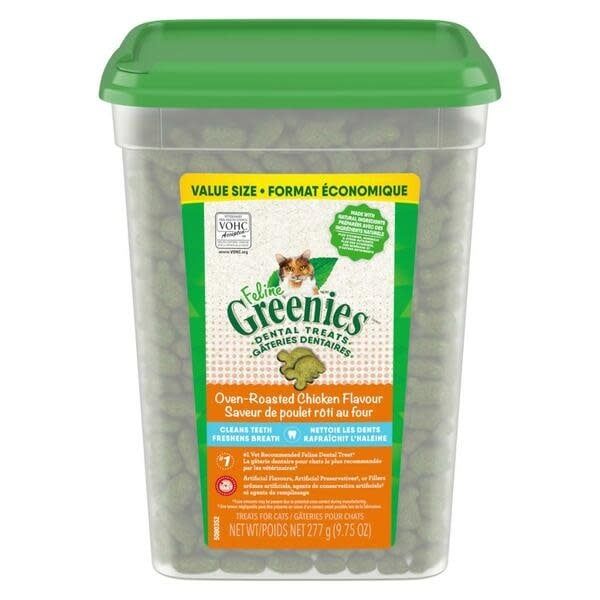 Greenies - Dental Treat Oven Roasted Chicken 9.75oz Cat
