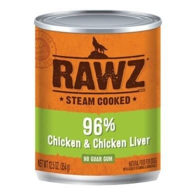 RAWZ - 96% Chicken and Chicken Liver Dog 354g