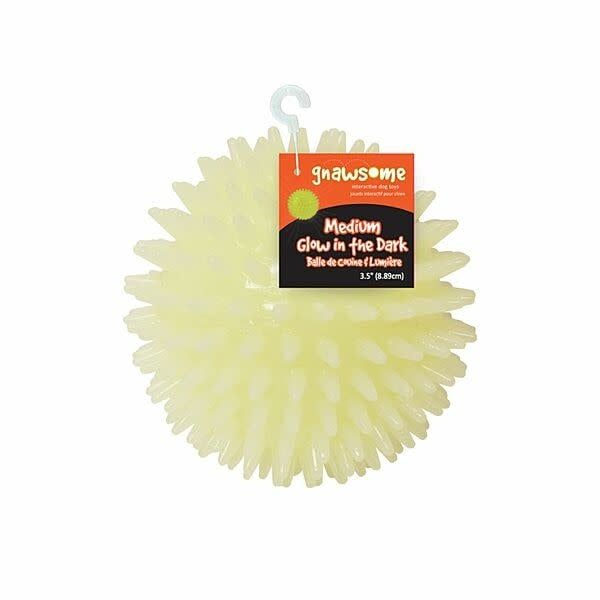 Royal Pet - Gnawsome Glow-in-the-Dark Squeaker Ball 3.5&quot;