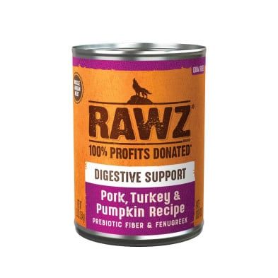 RAWZ - Digestive Pork, Turkey &amp; Pumpkin Dog 12.5oz