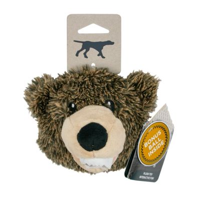 Tall Tails - Grizzly Bear Head 2x1 Toy 4in