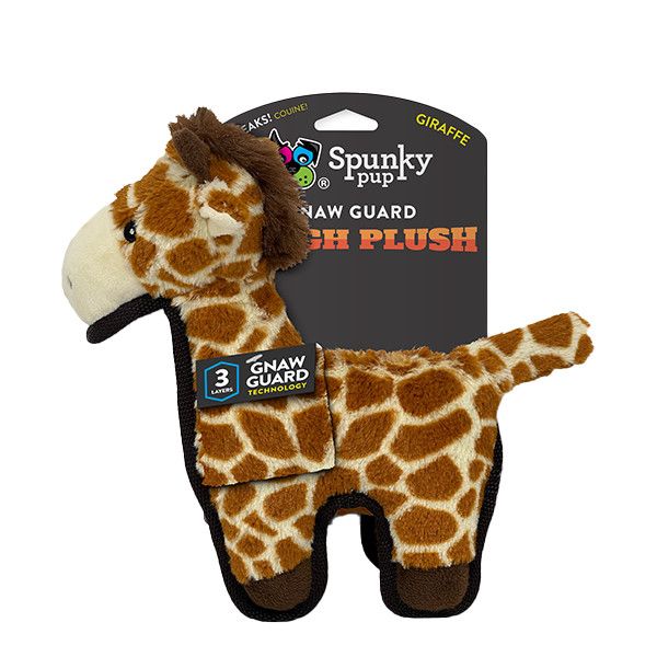 Spunky Pup - Tough Plush Giraffe
