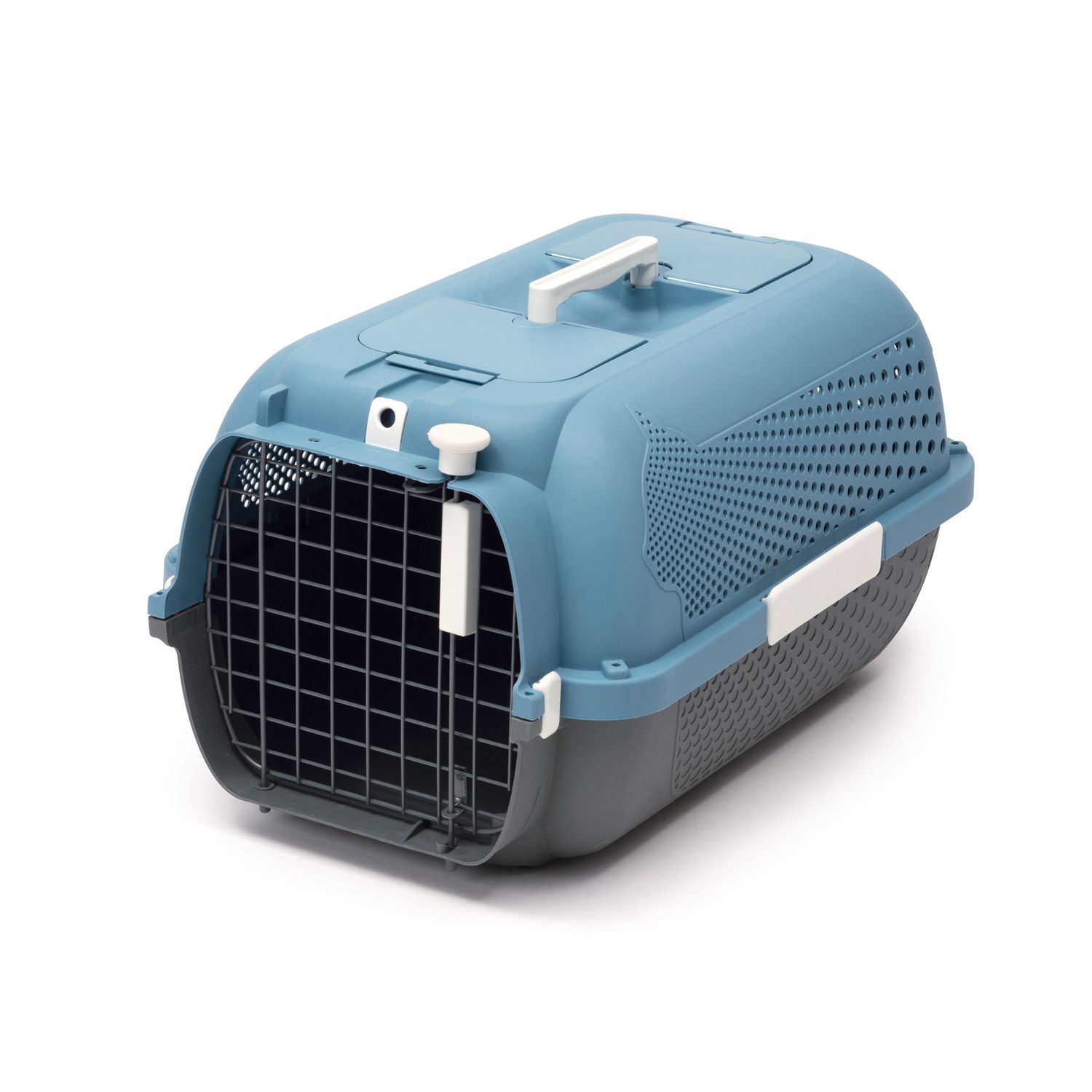 Catit - Cat Carrier Medium Blue-Grey (22 x 14.8 x 12 in)