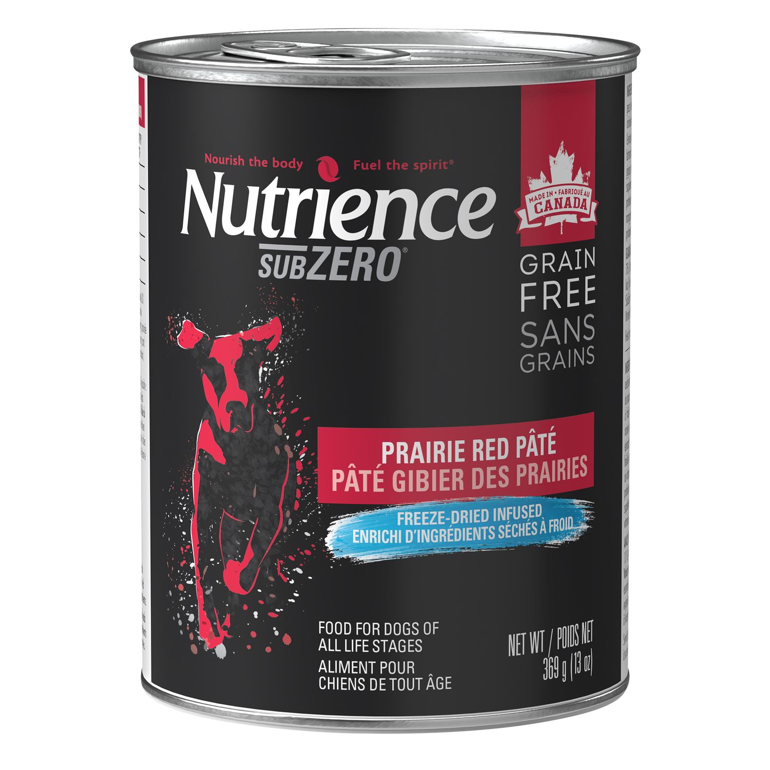 Nutrience - Grain Free Subzero Pâté Prairie Red Dog 369g (13oz)