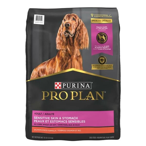 Purina Pro Plan - Sens Skin &amp; Stomach Salmon &amp; Rice 13.6kg