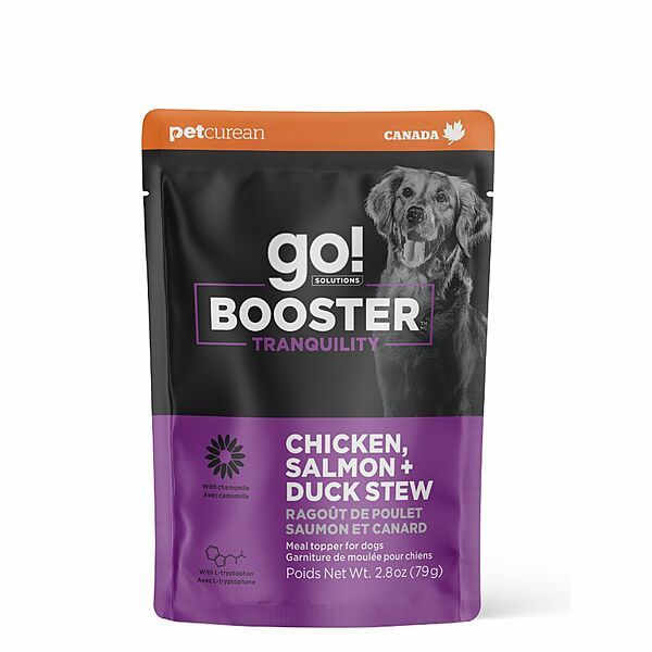 GO! - Booster Tranquility Chkn,Salmon+Duck Stew Dog 2.8oz