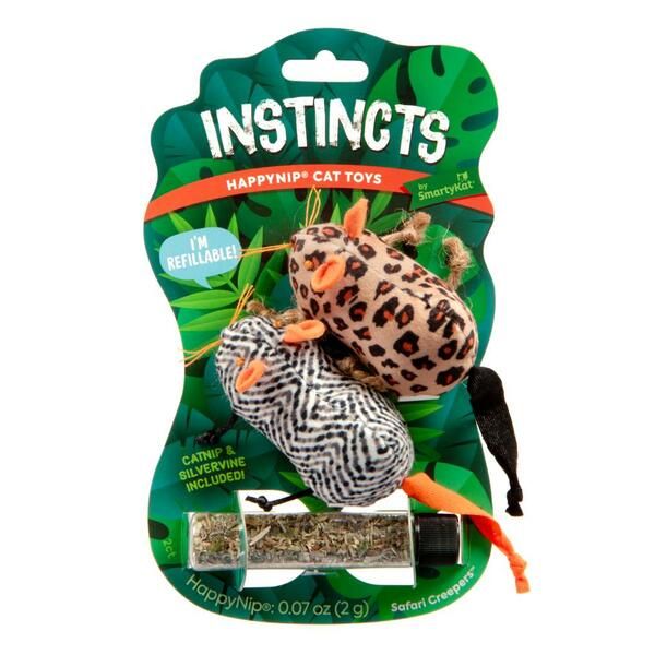 Instincts - HappyNip Refillable Rats | Cat