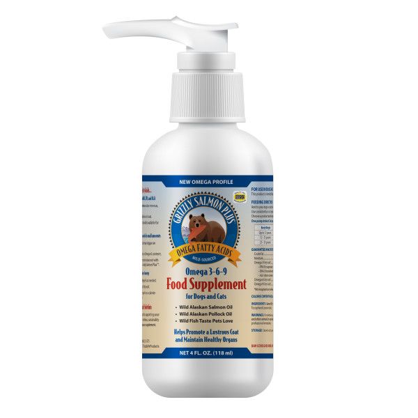 Grizzly - Salmon Oil Dog/Cat, Size: 4oz
