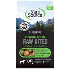 NutriSource - Dog Element FD Raw Bites Turkey &amp; Venison 70g