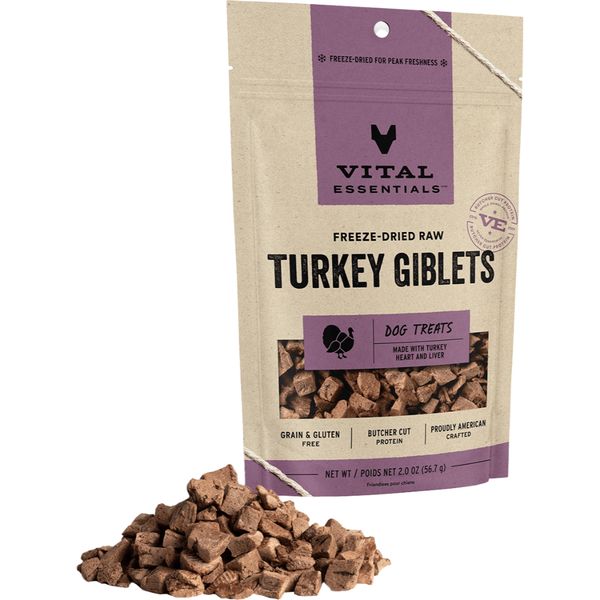 Vital Essentials - FD Raw Turkey Giblets 2.0OZ