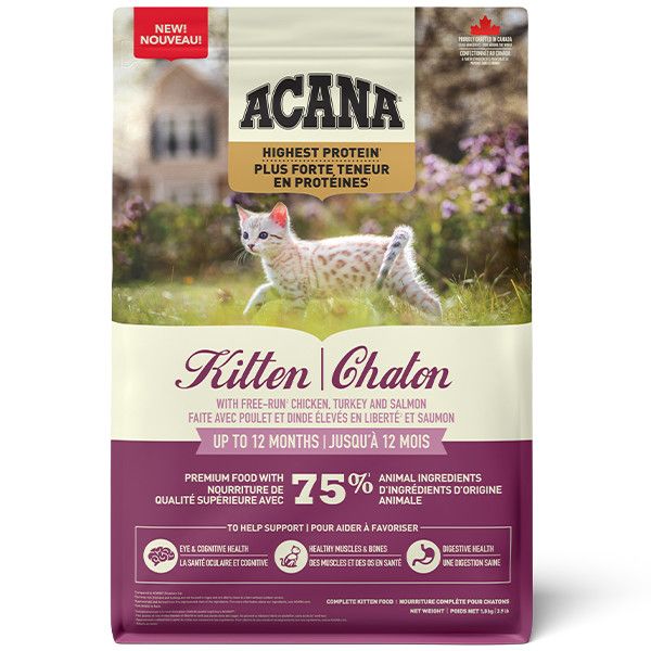 Acana - Highest Protien Kitten 1.8kg