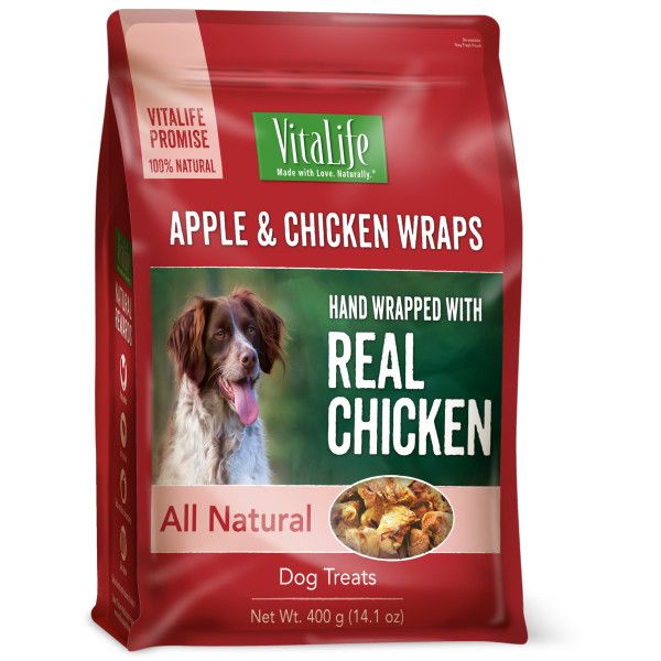 VitaLife - Apple &amp; Chicken Wraps 400 g