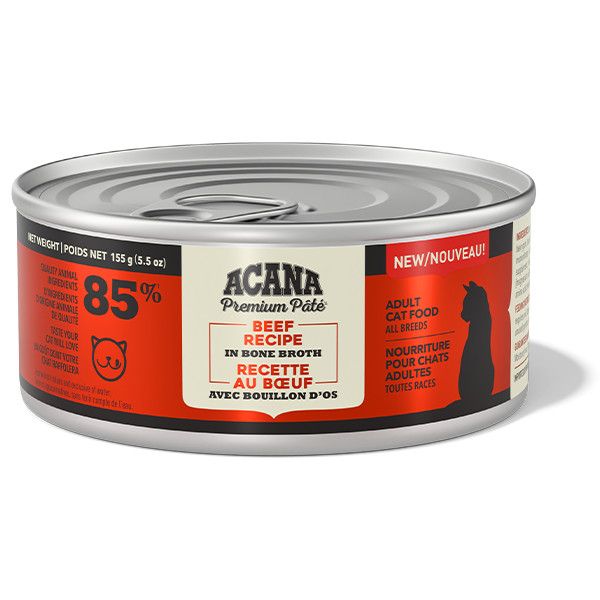 Acana - Beef Recipe Pate in Broth Cat 155g