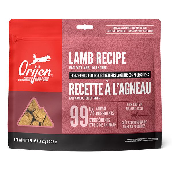 Orijen - Lamb Treats Dog 92g