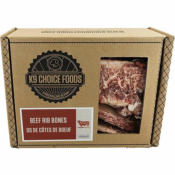 K9 Choice - Long Rib Bones 5-7&quot; 1.36KG