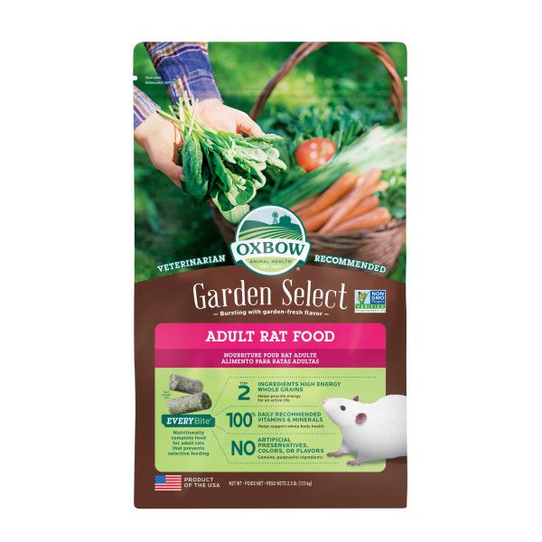Oxbow Garden Select Adult Rat Food 2.5 lb