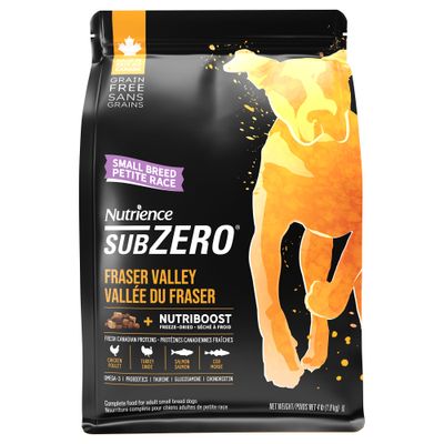 Nutrience - GF Subzero Fraser Valley Small Breed Dog 1.8kg (4lb)