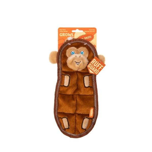 Growl - Zoo Matz Monkey Brown 9.5&quot;