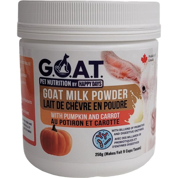 Happy Days - Goat Milk Powder with Carrot/Pumpkin