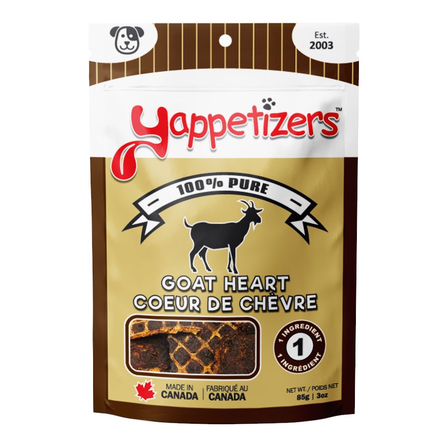 Yappetizers - Dehydrated Goat Heart 85g