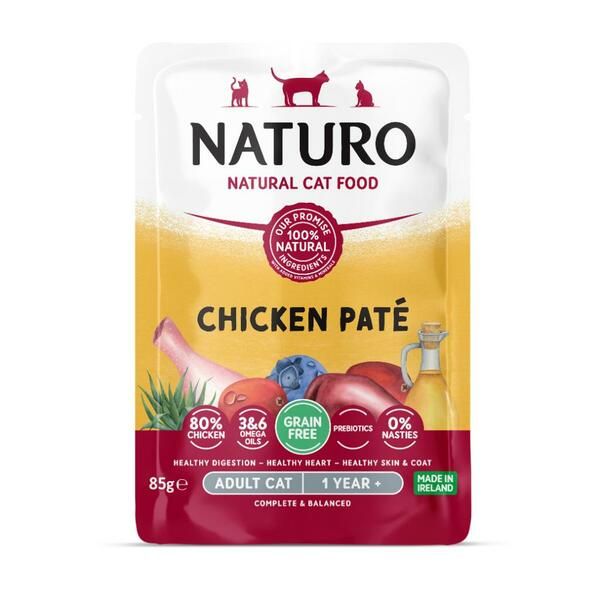 Naturo - Chicken Paté Pouch 85g Cat